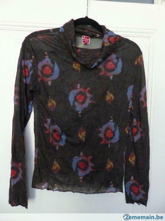 t-shirt manches longues aventures des toiles taille 38, Kleding | Dames, Maat 38/40 (M), Zwart, Ophalen of Verzenden, Lange mouw