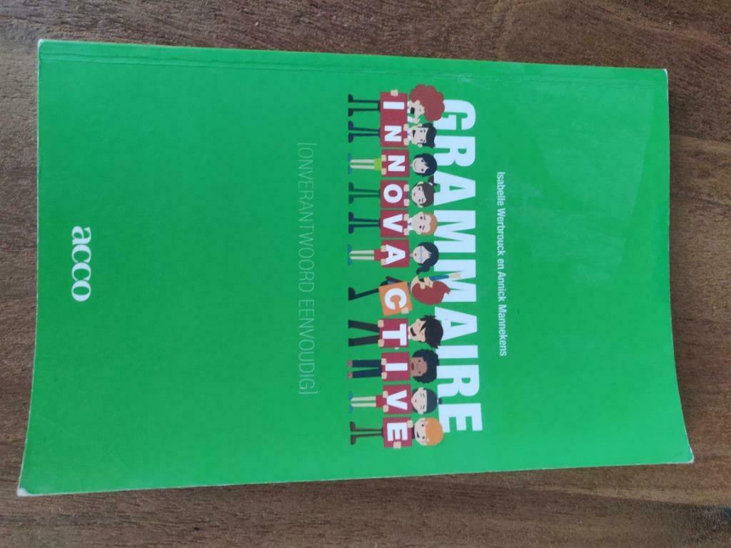 Grammaire innova active, Ophalen of Verzenden, Gelezen