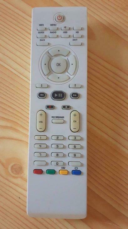afstandsbediening philips dvd recorder, Audio, Tv en Foto, Ophalen of Verzenden, Gebruikt