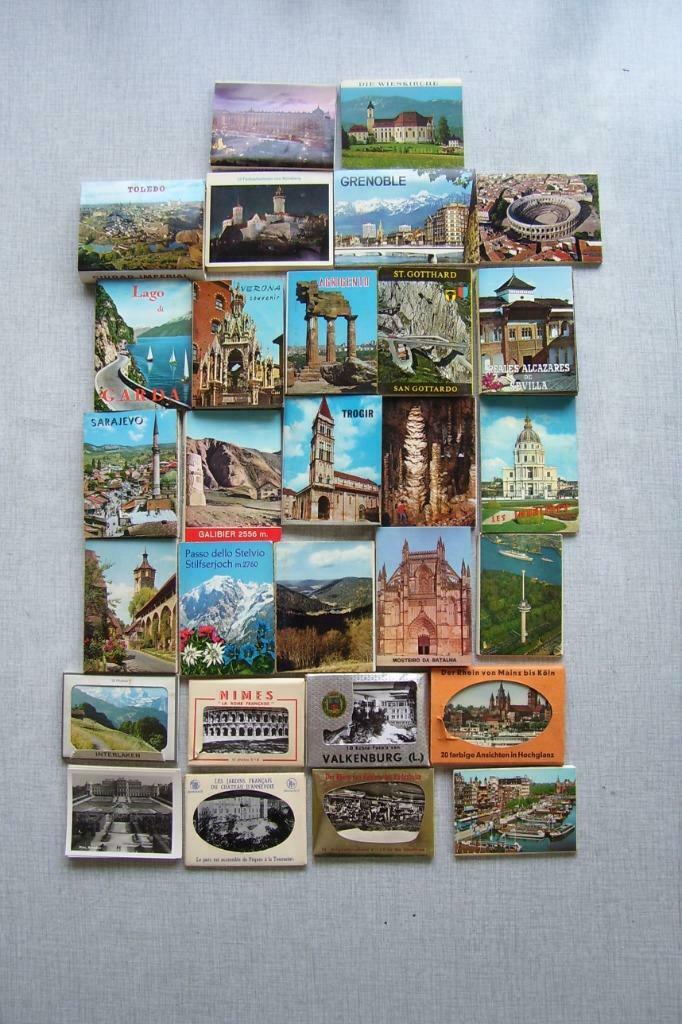 29 foto boekjes, Ophalen of Verzenden, Zo goed als nieuw, Buitenland, Prent