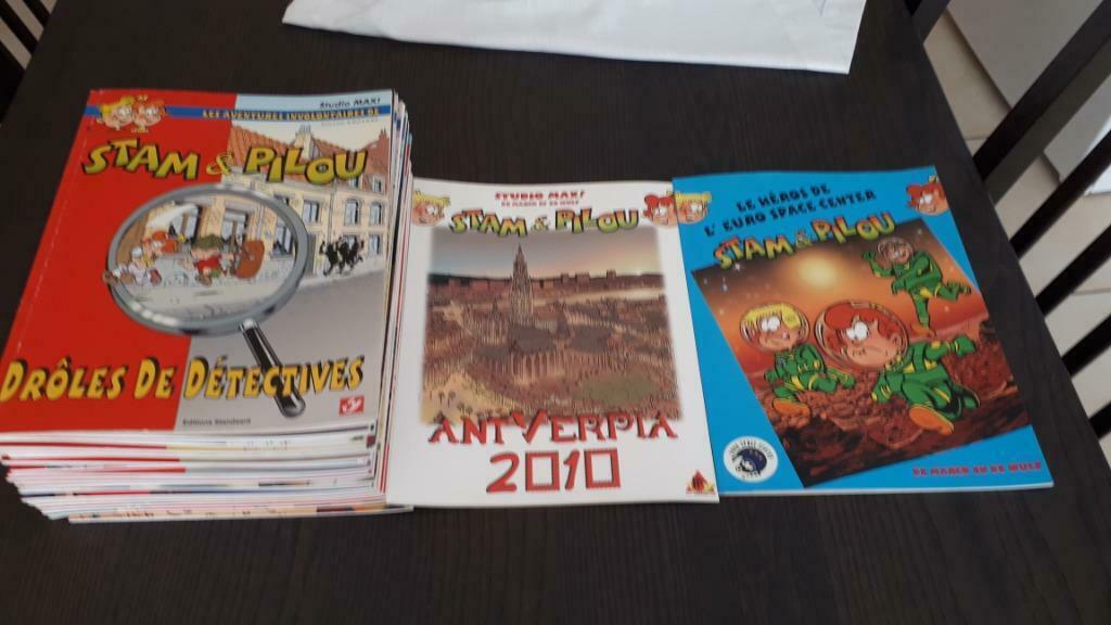 Kavel van 30 Stam en Pilou, Meerdere stripboeken, Ophalen, Nieuw, De Marck & De Wulf