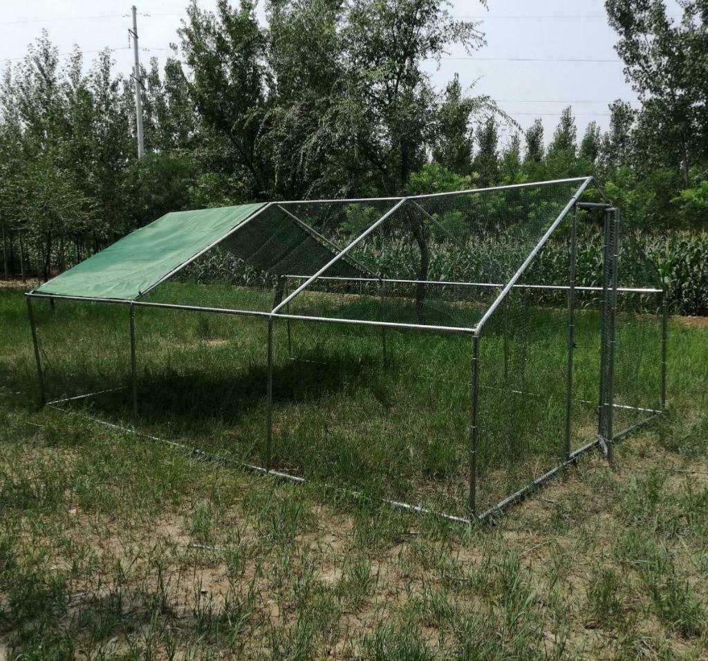 Poulailler 24m² enclos parc poule 6x4x2,50m chatiere voliere, Verzenden, Nieuw