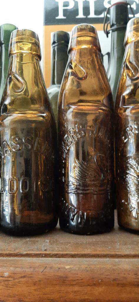 Voulait des bouteilles de balle marron ou verte ou des boute, Collections, Marques de bière, Enlèvement ou Envoi