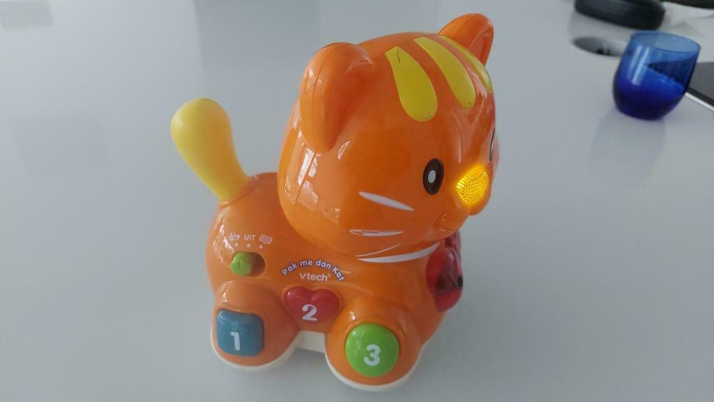 Vtech Pak me dan Kat, Ophalen of Verzenden, Zo goed als nieuw, 6 maanden tot 2 jaar