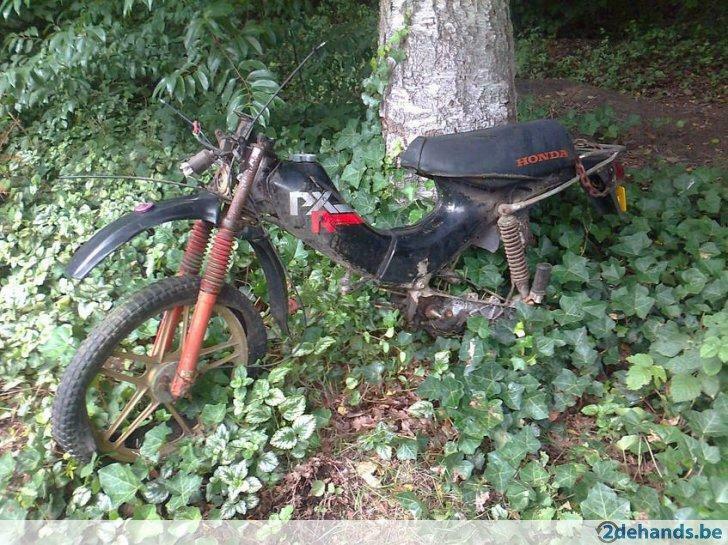 Ik zoek: Onderdelen of afbraak Honda PX en PXR, Fietsen en Brommers, Ophalen, Gebruikt, Overige typen, Honda