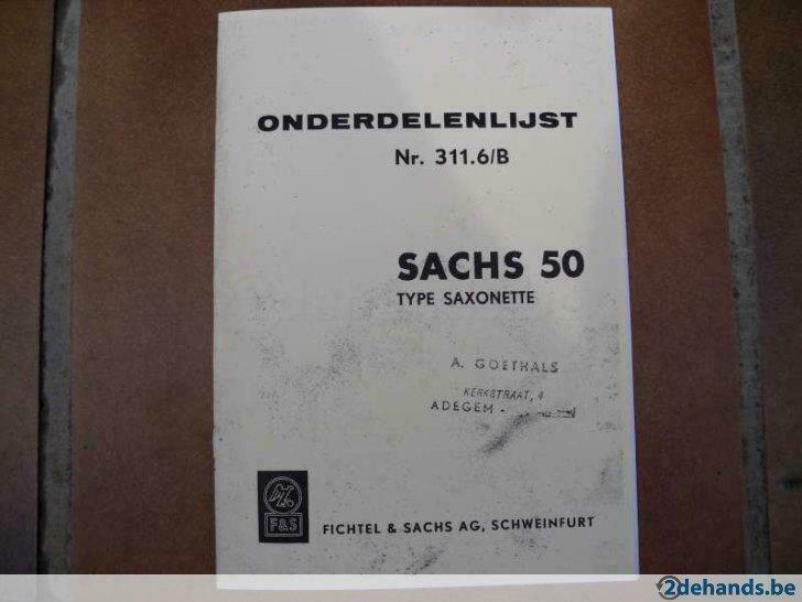 Sachs 50cc saxonette (oldtimers), Ophalen of Verzenden, Nieuw, Overige typen