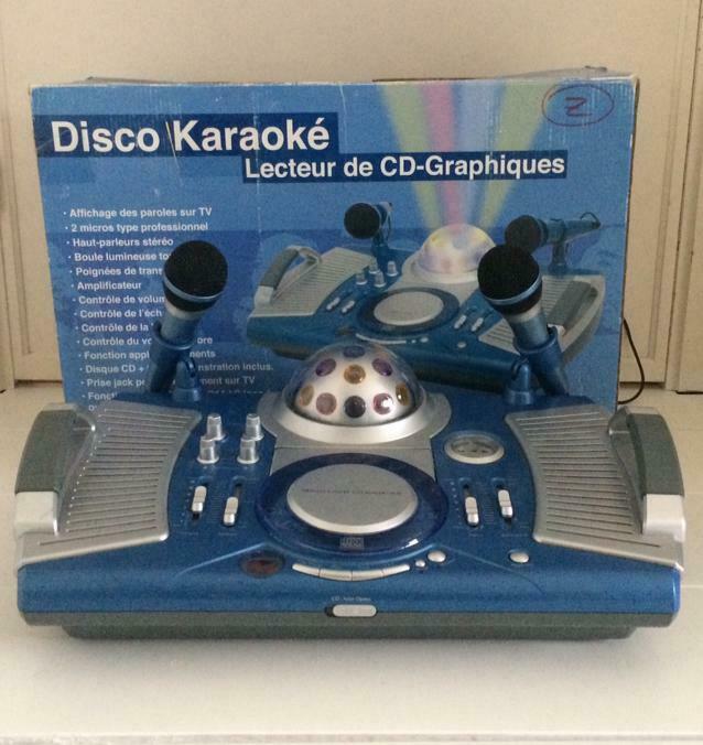 disco light cd-speler karaoke, Ophalen of Verzenden, Gebruikt