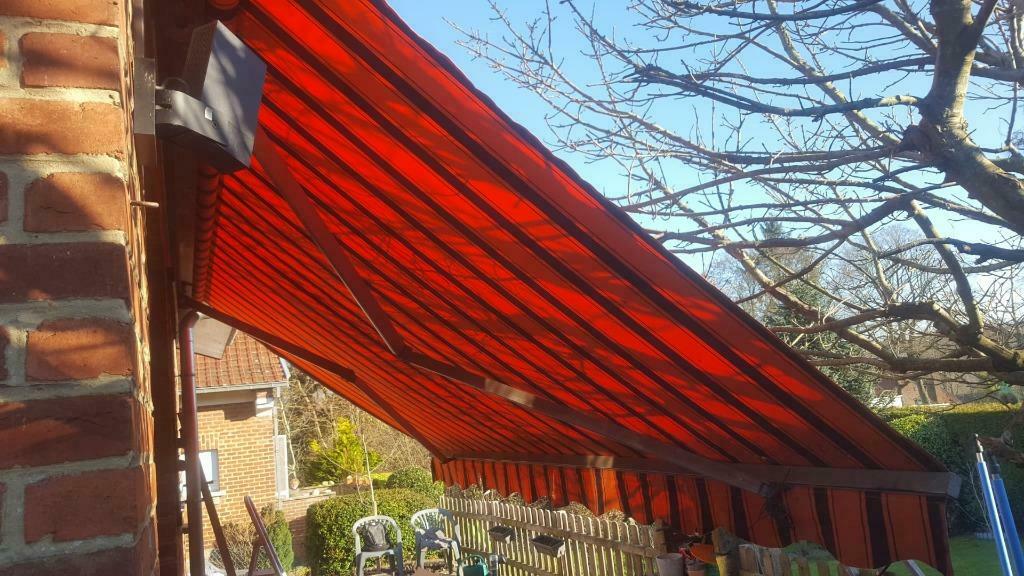 Tente solaire manuelle, très peu servie en parfait état, Enlèvement ou Envoi, Comme neuf, Volet mécanique