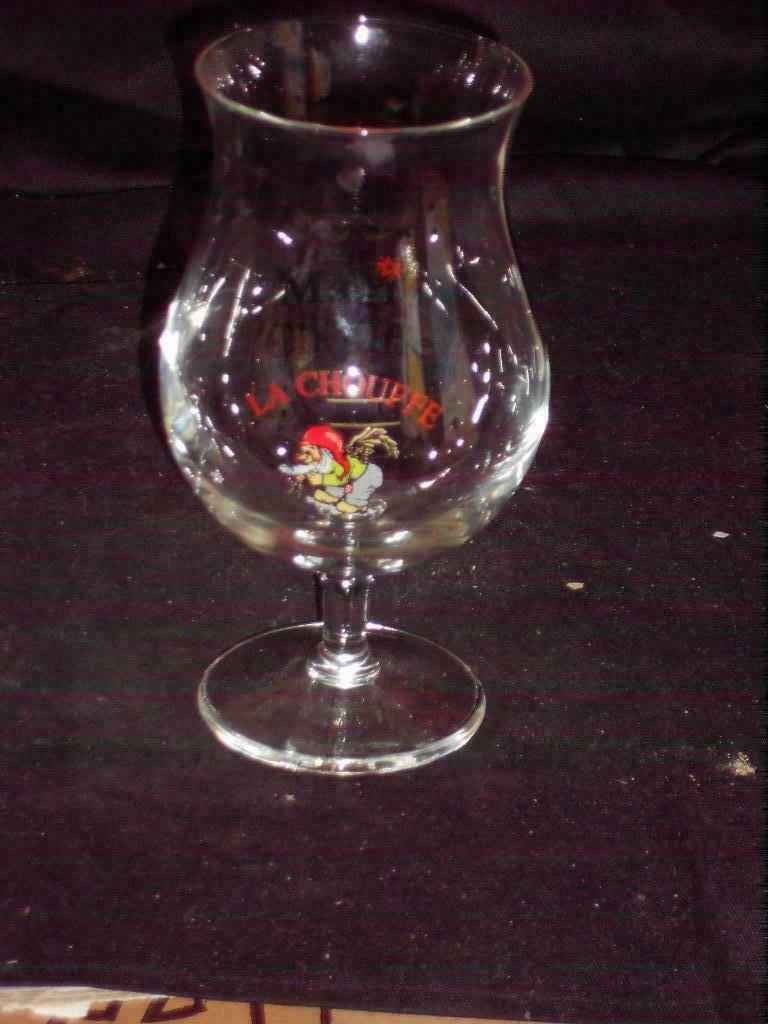Bierglazen.Nice Chouffe.Magic Chouffe.Bieren Uit D'Achouffe, Verzamelen, Ophalen of Verzenden, Zo goed als nieuw, Glas of Glazen