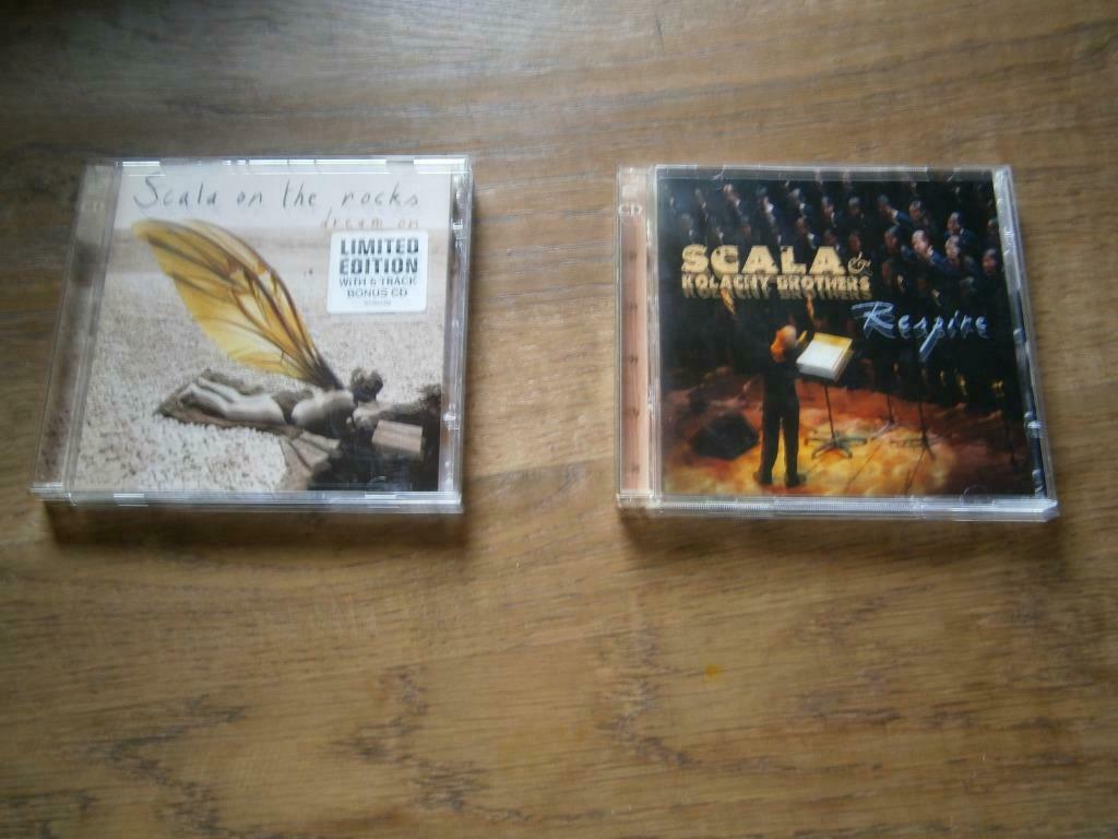 2x2cd Scala     Dream on +  Respire, Cd's en Dvd's, Ophalen of Verzenden, Zo goed als nieuw