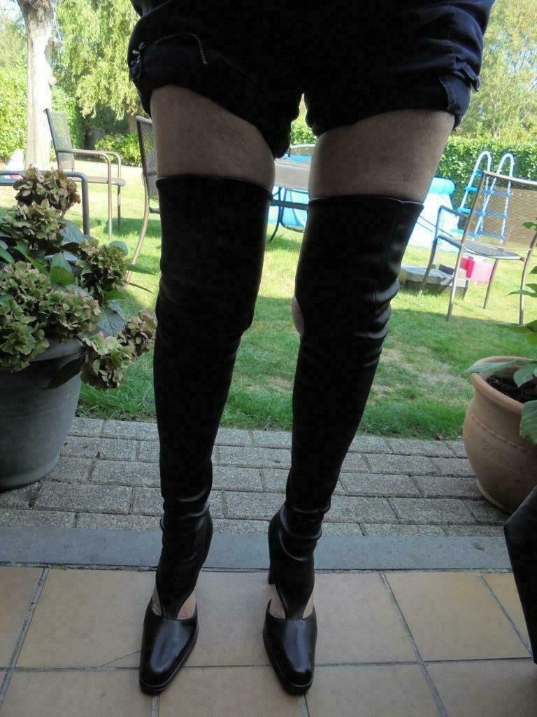 SERGIO ROSSI otk Dameslaarzen * NIEUW* mt39,5 100% leder., Kleding | Dames, Schoenen, Nieuw, Hoge laarzen, Zwart, Ophalen