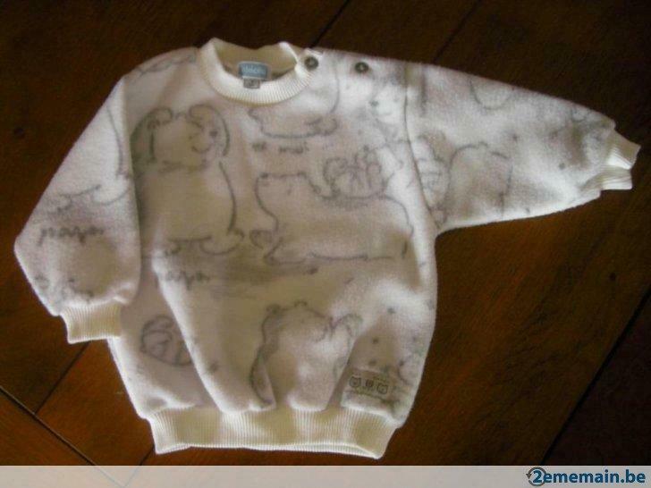 Pull chicco 74/12M, très chaud !, Gebruikt, Jongetje of Meisje, Truitje of Vestje