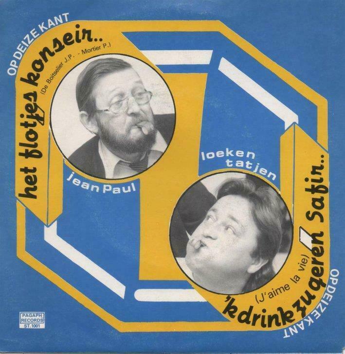 Aalst Carnaval Jean Paul - 'k drink zu geren Safir, Enlèvement ou Envoi, Comme neuf, Autres formats