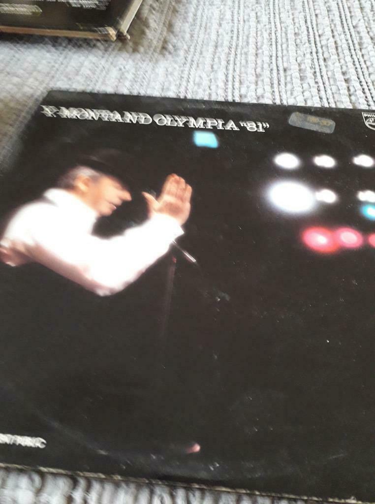 DISQUE YVES MONTAND OLYMPIA "81", Ophalen of Verzenden, Gebruikt