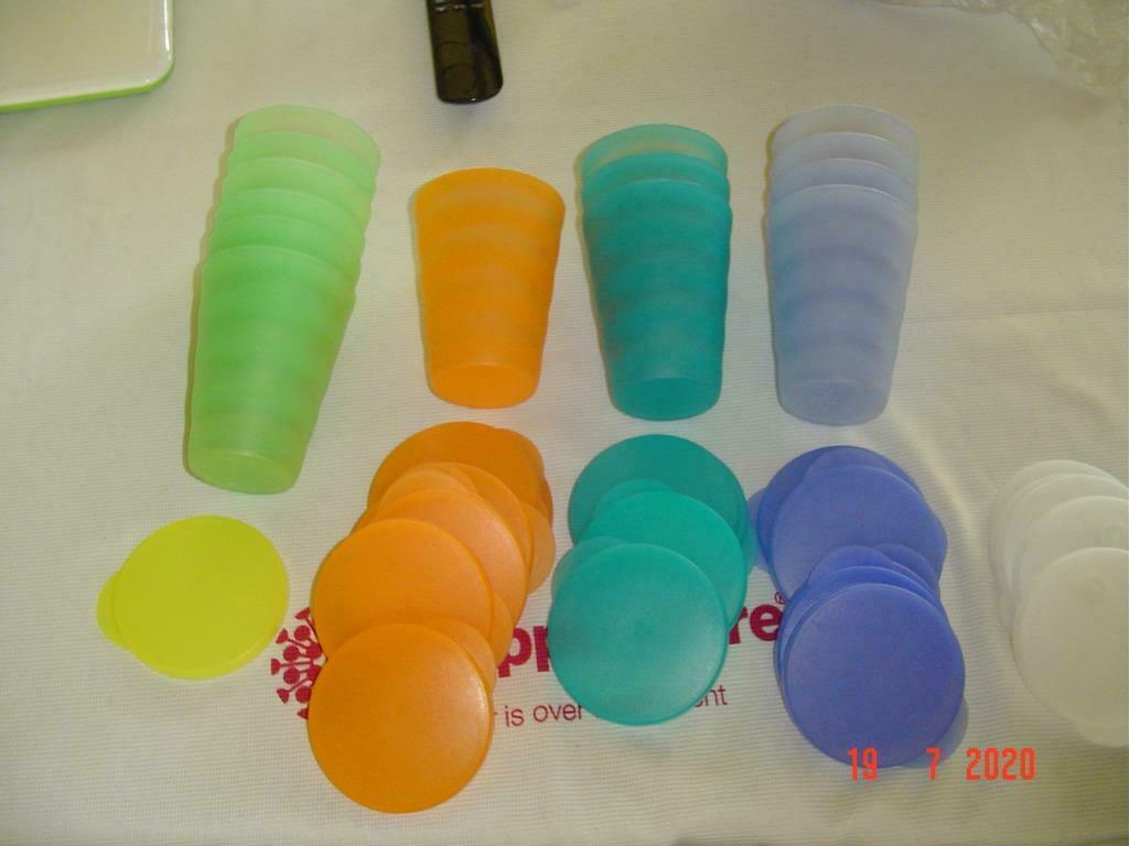 Tupperware Fun Beker 330 ml ex demo Per Stuk ( beker+deksel), Ophalen of Verzenden, Zo goed als nieuw