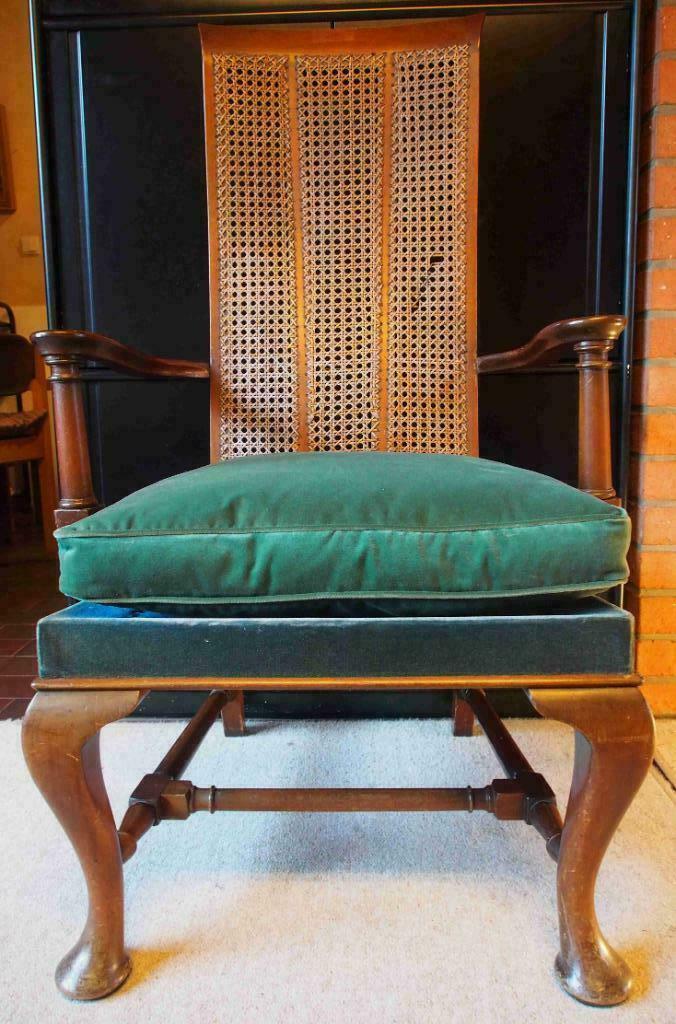 De Coene Armstoel of Zetel, Queen Anne, Decoene Frs Kortrijk, Ophalen of Verzenden