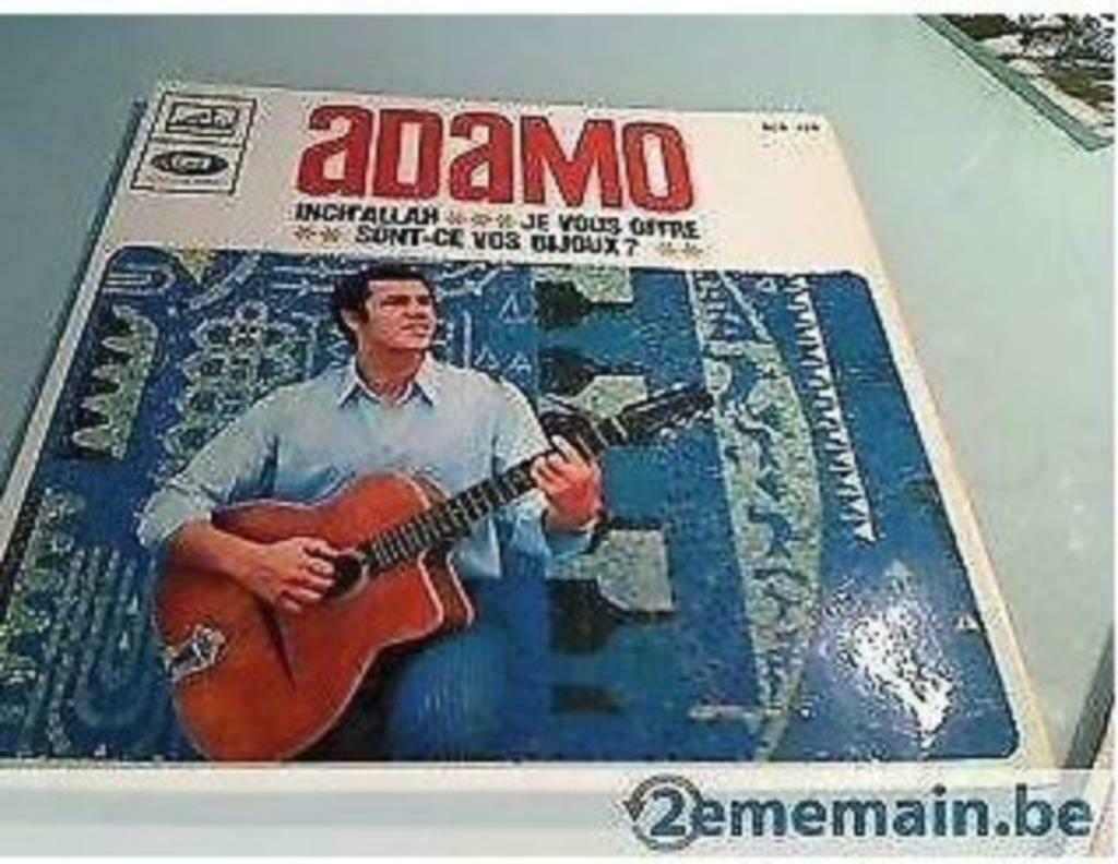 Un disque 45 tours de Adamo, CD & DVD, Enlèvement ou Envoi