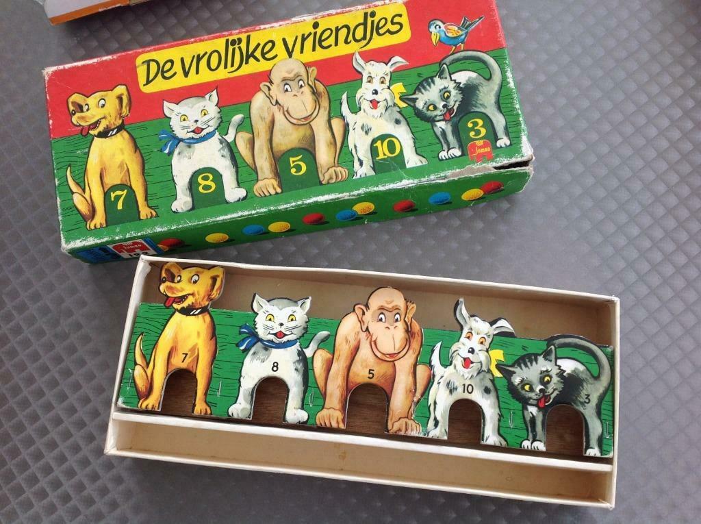 Knikkerspel de vrolijke vriendjes, Vijf spelers of meer, Ophalen of Verzenden, Gebruikt