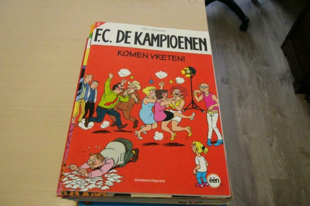 f.c de kampioenen   4 strips apart te verkrijgen, Meerdere stripboeken, Ophalen of Verzenden, Zo goed als nieuw