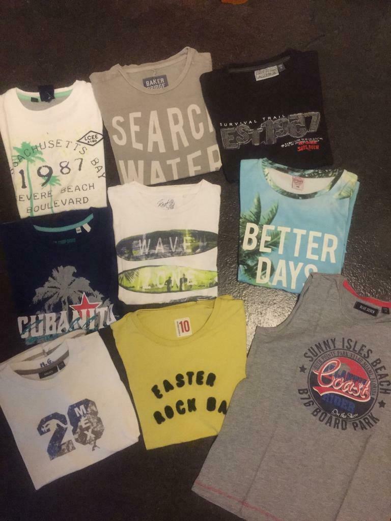 T-shirt jongen maat 140 merkjes, Ophalen of Verzenden, Zo goed als nieuw, Jongen