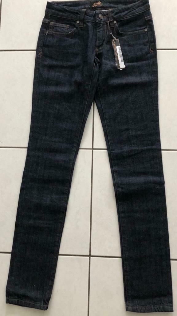 Nieuwe jeans van Seven For All Mankind.  -  25, Neuf, Taille 36 (S), Longs, Bleu