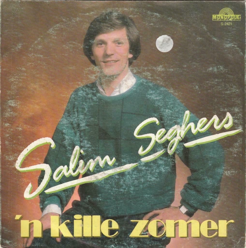 45T: Salim Seghers: 'n kille zomer : Monopole, Cd's en Dvd's, Vinyl | Nederlandstalig, Ophalen of Verzenden, Overige formaten