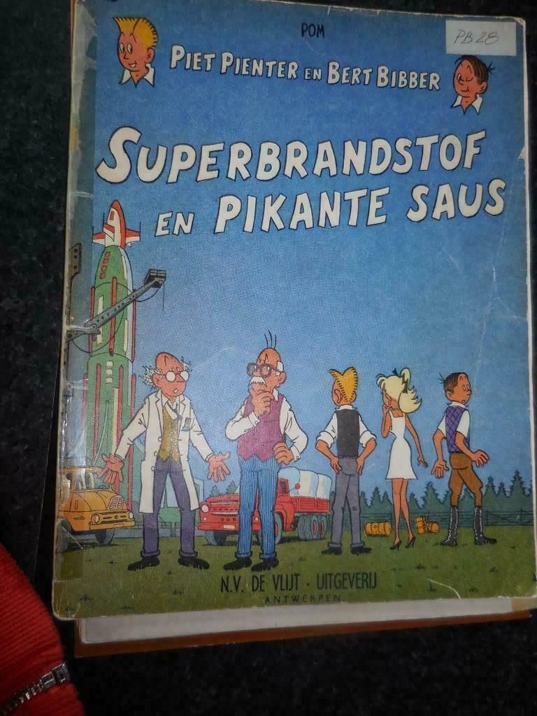 [1743]strip Piet Pienter en Bert Bibber nr 28 1973, Ophalen of Verzenden, Gelezen