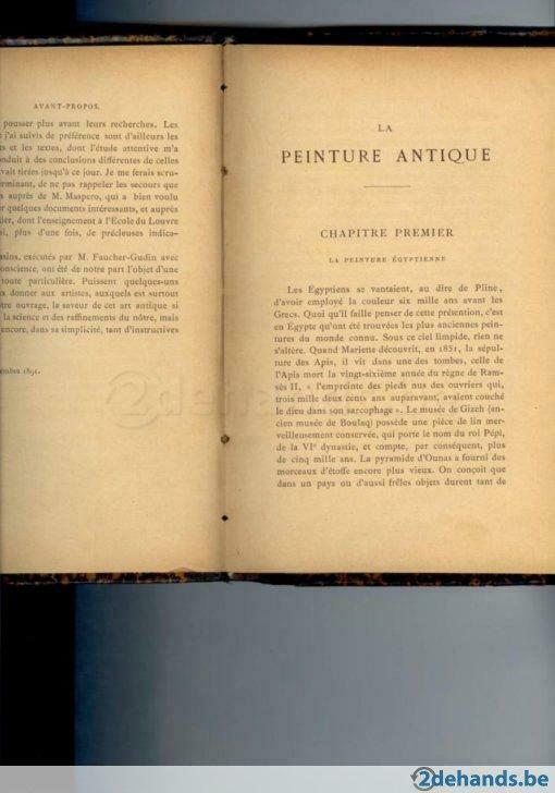 la peinture antique door paul girard - november 1891, Utilisé