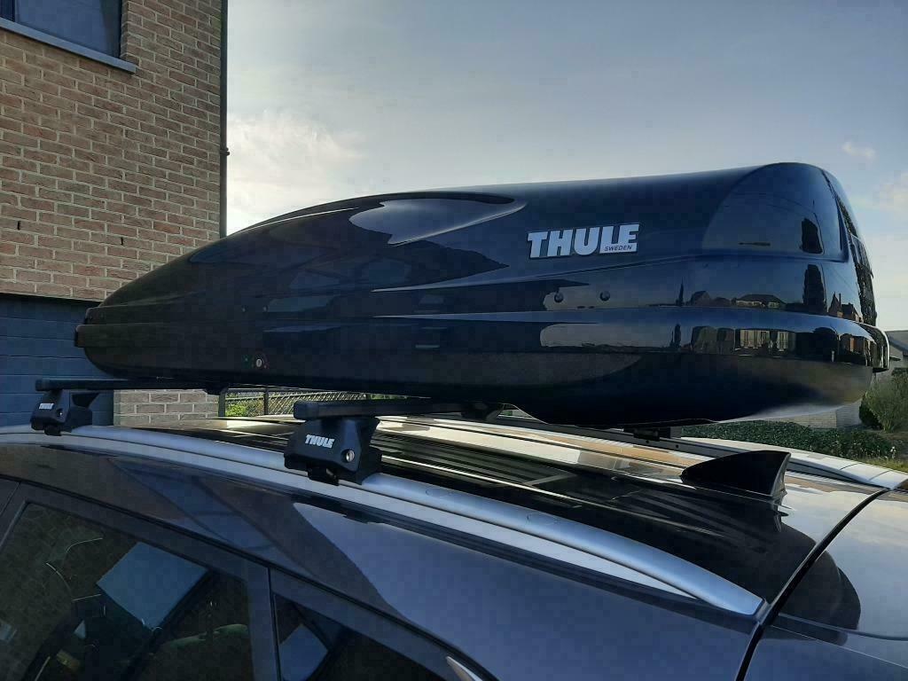 Te huur: dakkoffer Thule Atlantis 780 - 480L, Auto diversen, Dakkoffers, Ophalen, Zo goed als nieuw