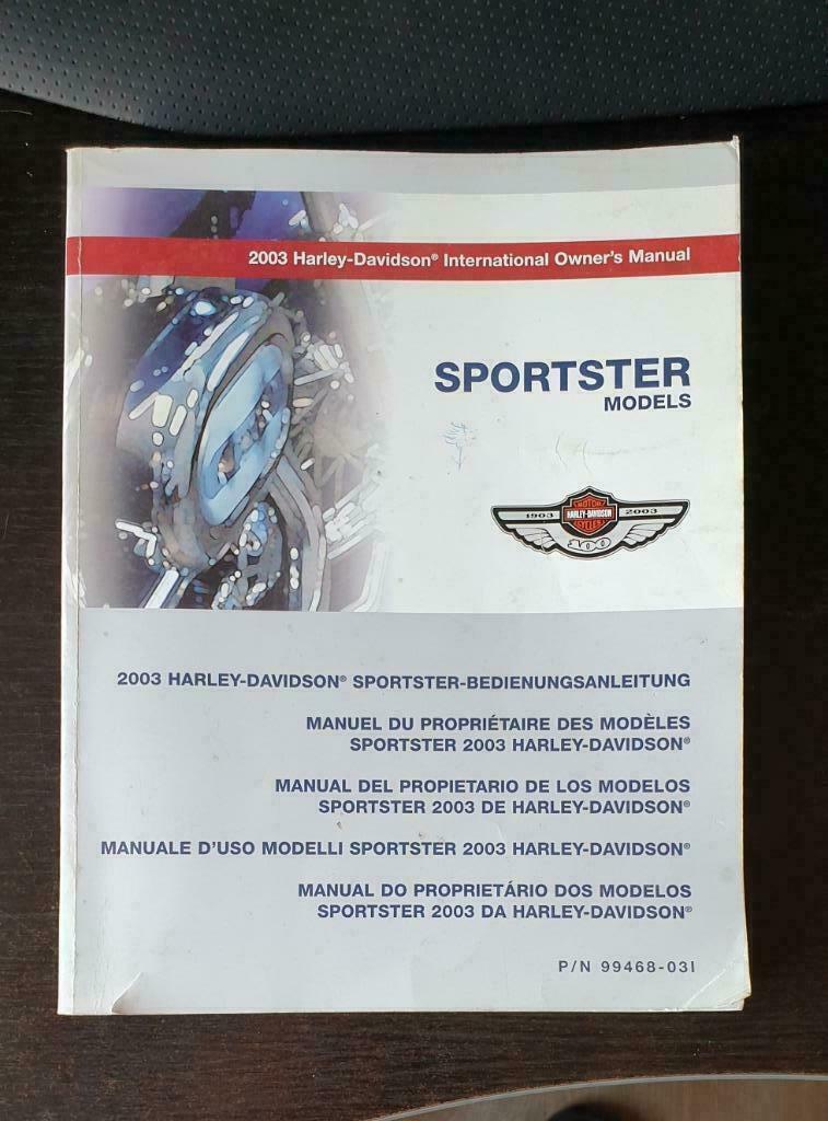 HARLEY DAVIDSON YEARBOOK 2003 MANUEL DU PROPRIÉTAIRE SPORTST, Enlèvement ou Envoi, Utilisé