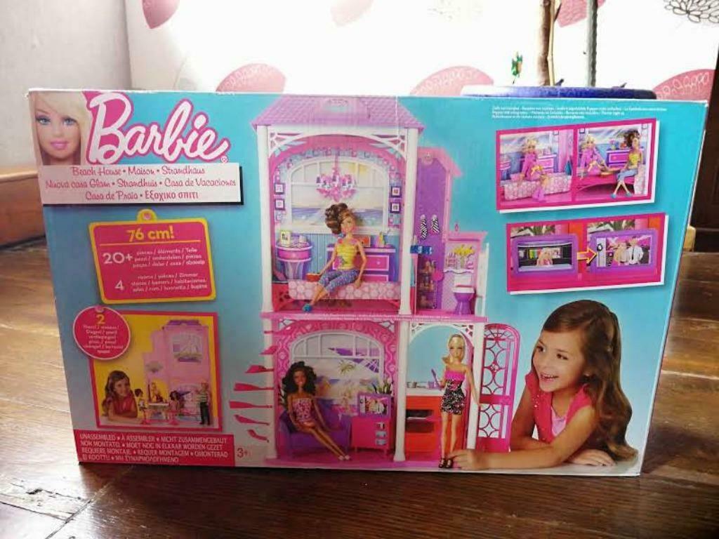 maison de barbie, Enfants & Bébés, Utilisé, Maison de poupées