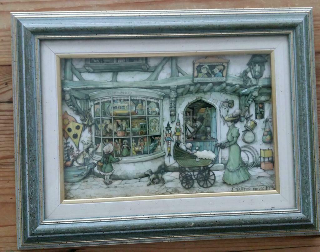 Le magasin de jouets pour enfants Anton Pieck en 3D, Antiquités & Art, Enlèvement ou Envoi