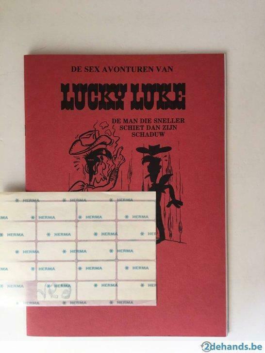 De sex avonturen van Lucky Luke nieuwstaat, Boeken, Stripverhalen, Verzenden, Nieuw