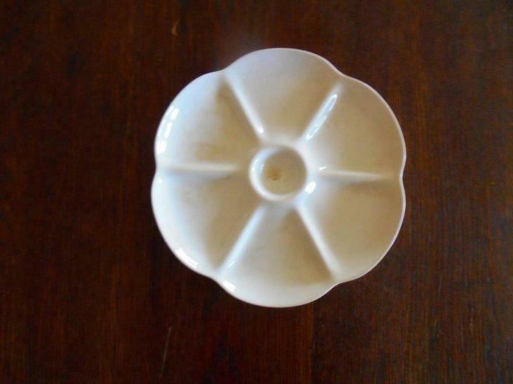 schaal met verdeling, Huis en Inrichting, Ophalen, Gebruikt, Schaal of Schalen