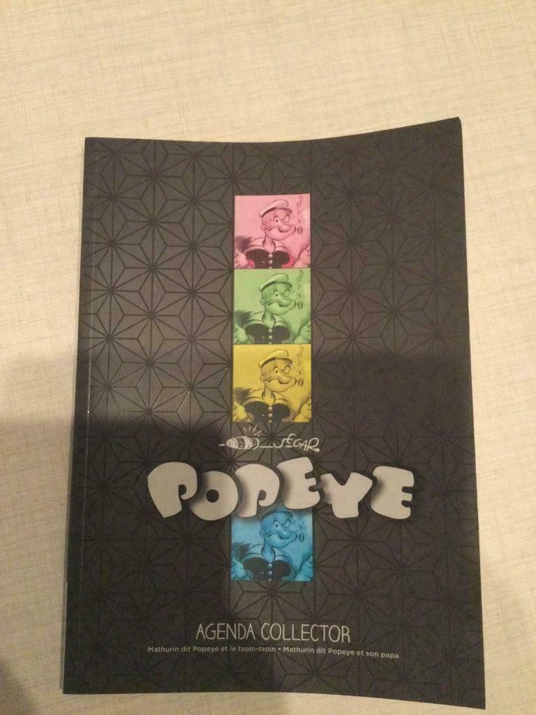 Agenda collector Popeye, Livres, BD, Enlèvement ou Envoi