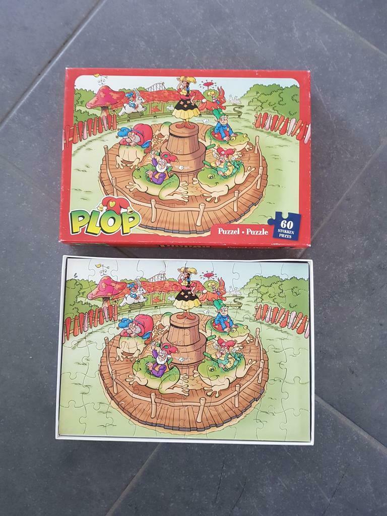 puzzel Plop - 60 stuks, Kinderen en Baby's, Speelgoed | Kinderpuzzels, Ophalen, Meer dan 50 stukjes, Zo goed als nieuw, 2 tot 4 jaar