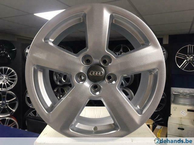 IN STOCK: NIEUWE 16 inch 5x100 alu sportvelgen VW Audi Seat, Autos : Pièces & Accessoires, Pneus & Jantes, Jante(s), Pneus été