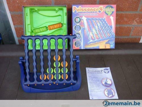 Jeu de société - Puissance 4 Evolution - MB-Hasbro, Enlèvement ou Envoi, Utilisé