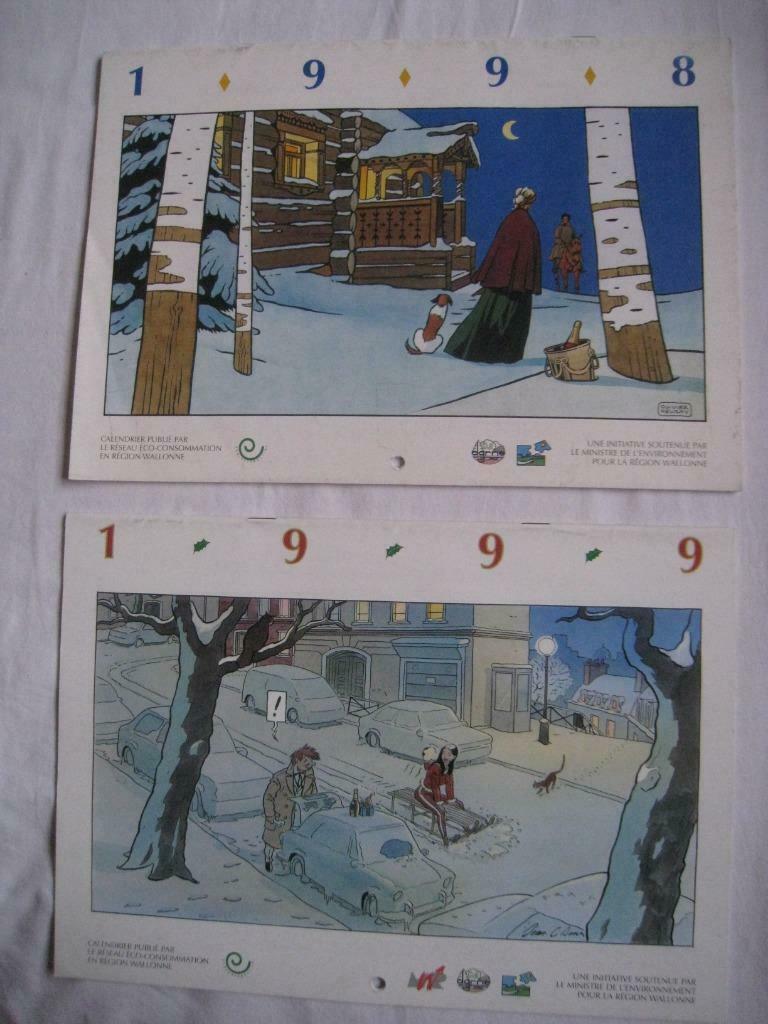 calendrier BD ROBA WALTHERY SAVARD WASTERLAIN DANY COLMAN, Livres, BD, Neuf, Enlèvement ou Envoi, Plusieurs BD, Walthery