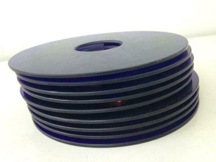 Disques en Verre Bleu pour Décorer Luminaires Spots, Enlèvement ou Envoi