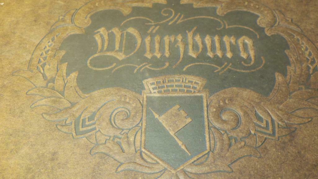 Lithographie ancienne série ,,WURZBURG,, par Bruno Hansmann, Enlèvement ou Envoi