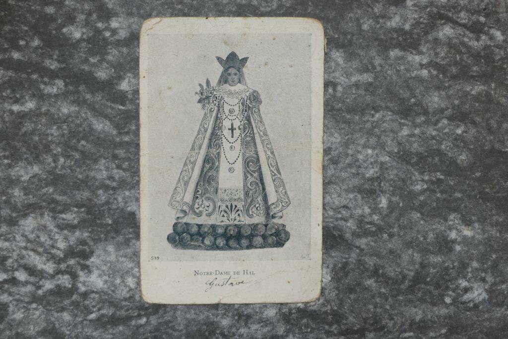Postkaart 27/7/1917 Notre-Dame de hal, Halle, België, Enlèvement ou Envoi, Avant 1920, Affranchie, Brabant Flamand