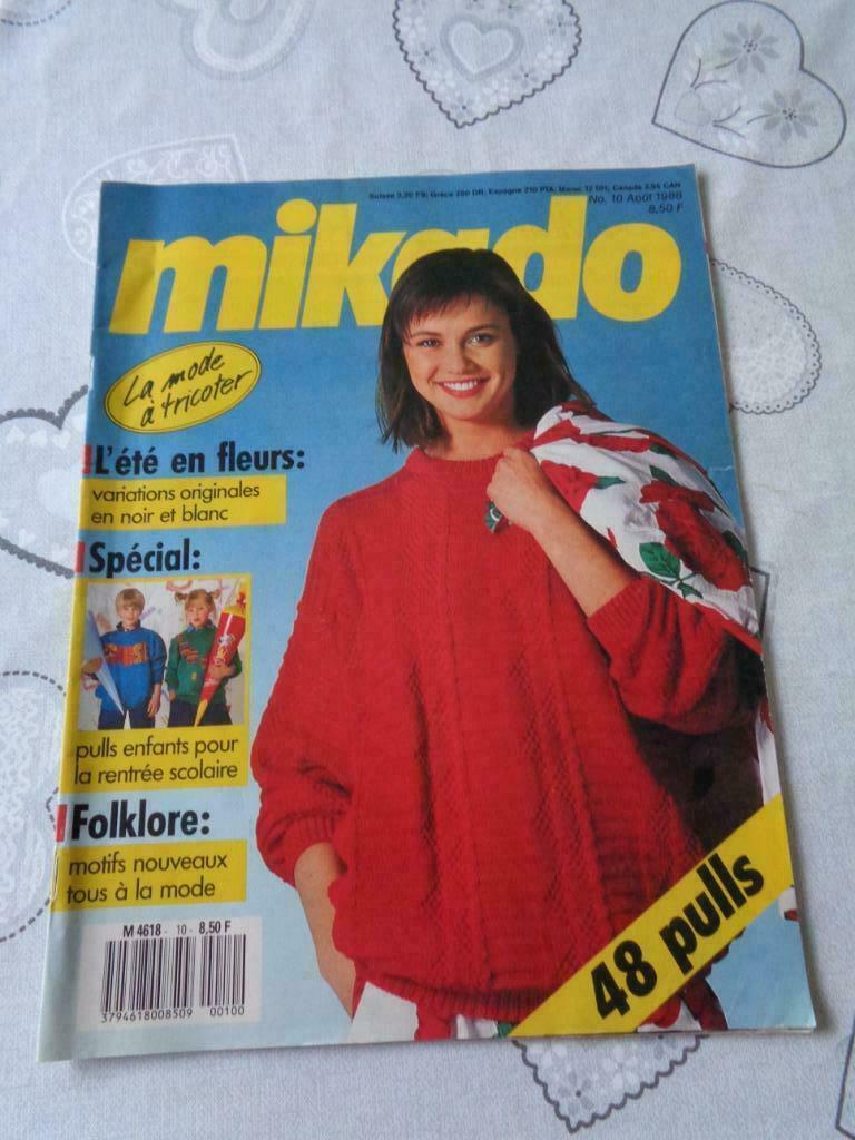 livre de tricot mikado no 10, Hobby & Loisirs créatifs, Enlèvement ou Envoi, Utilisé, Tricot, Patron ou Livre