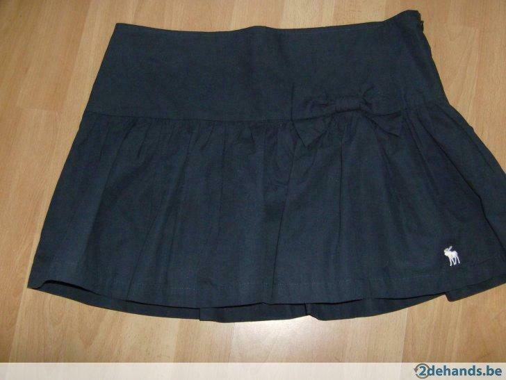 rok blauw abercrombie - maat 28 - als nieuw, Kleding | Dames, Ophalen of Verzenden, Gedragen