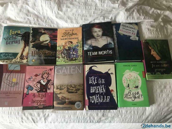 8 boeken voor de jeugd, Boeken, Kinderboeken | Jeugd | 10 tot 12 jaar, Gelezen, Ophalen of Verzenden