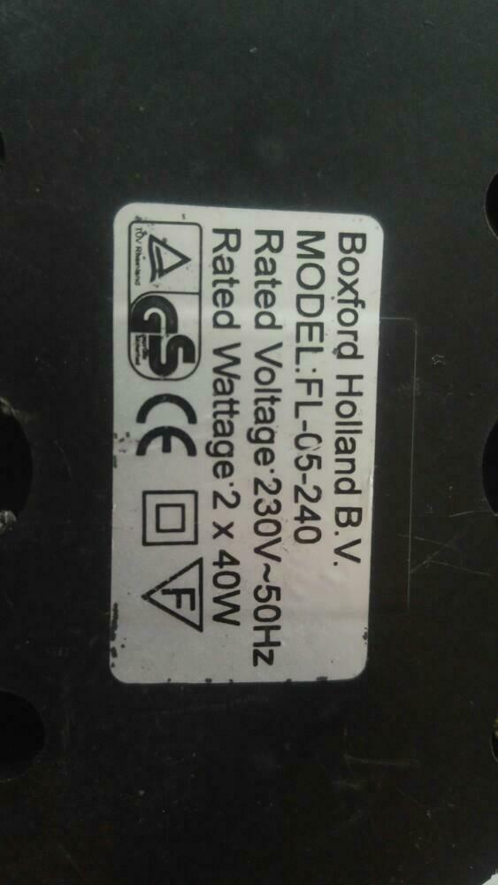 2 spots de lampes pour pièces Boxford Holland B.V. FL-05-240, Jardin & Terrasse, Éclairage extérieur, Enlèvement ou Envoi, Spots