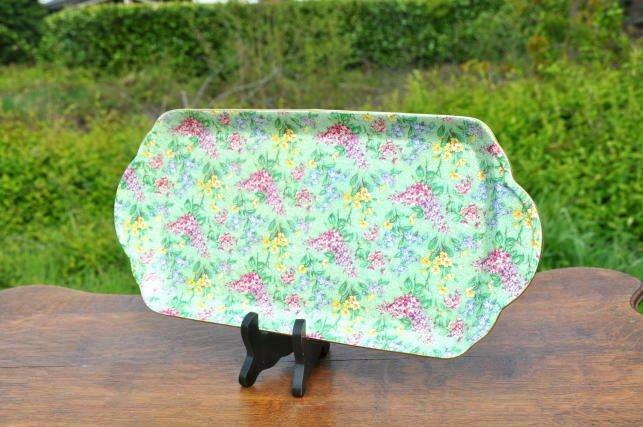 plat  pour cake fleuri origine anglaise, Enlèvement