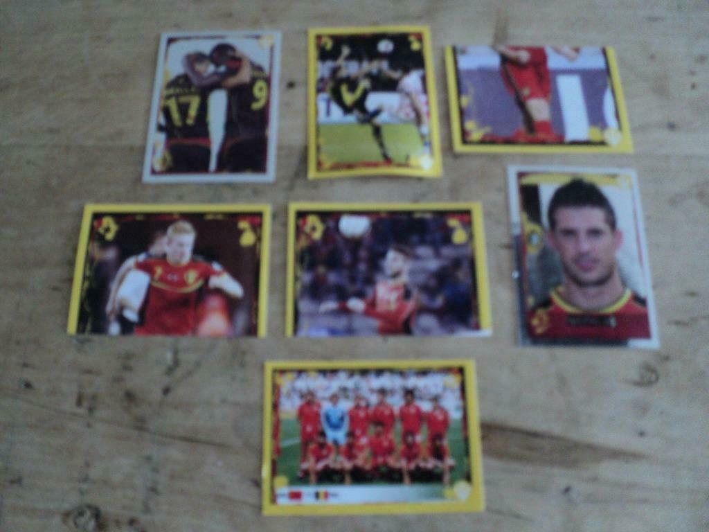 voetbalstickers PANINI RED DEVILS Carrefour à 0.65euro per, Enlèvement ou Envoi