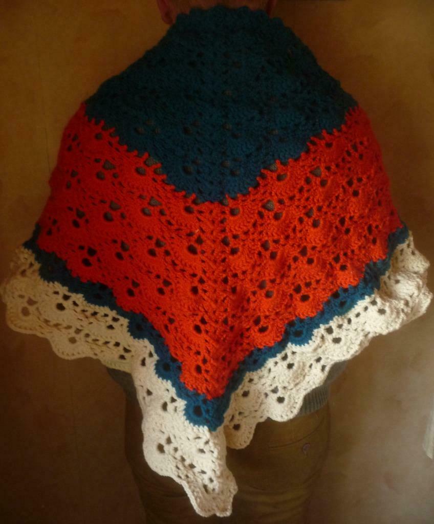 Écharpe pointue triangle écharpe châle, Enlèvement ou Envoi, Neuf, Écharpe