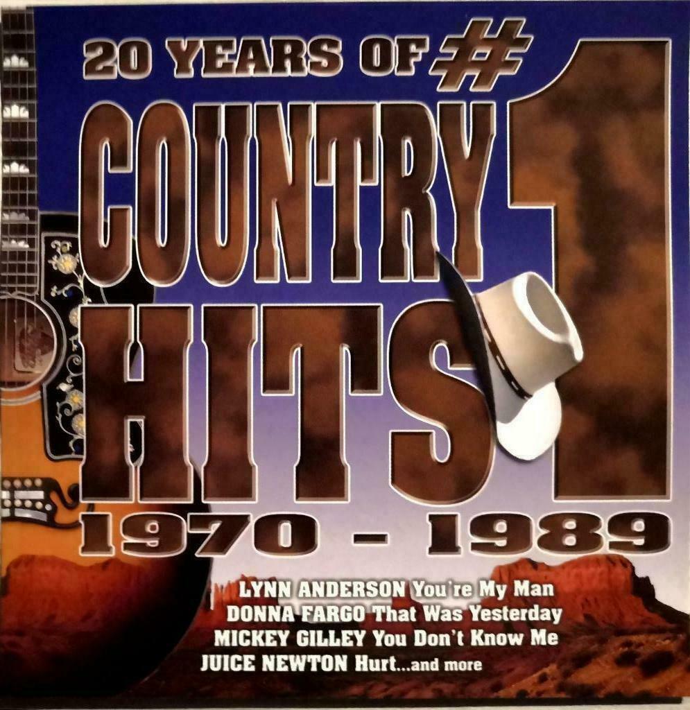 20 years of # 1 country hits 1970-1989 (CD), Cd's en Dvd's, Cd's | Verzamelalbums, Ophalen of Verzenden, Zo goed als nieuw, Country en Western